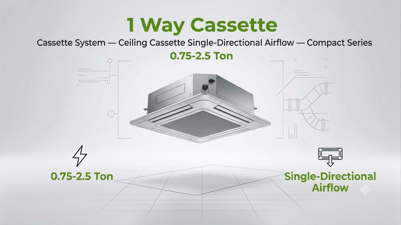 Compact 1-Way Cassette AC